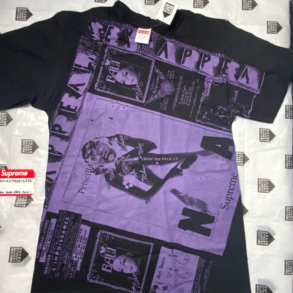 Supreme Collage Tee SS24 - Black - Small BRAND NEW!